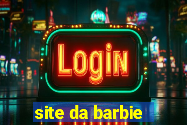 site da barbie - jogos